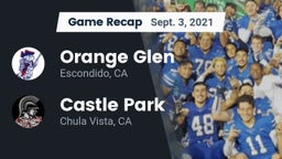 Recap: Orange Glen  vs. Castle Park  2021