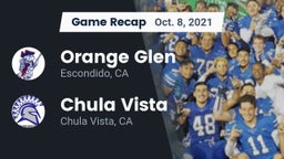 Recap: Orange Glen  vs. Chula Vista  2021