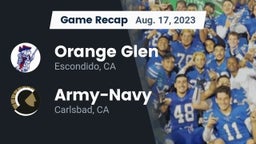 Recap: Orange Glen  vs. Army-Navy  2023
