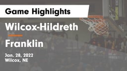 Wilcox-Hildreth  vs Franklin  Game Highlights - Jan. 28, 2022