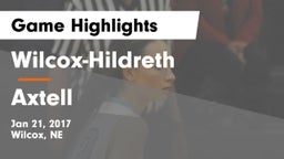 Wilcox-Hildreth  vs Axtell  Game Highlights - Jan 21, 2017