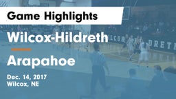 Wilcox-Hildreth  vs Arapahoe  Game Highlights - Dec. 14, 2017