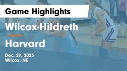 Wilcox-Hildreth  vs Harvard  Game Highlights - Dec. 29, 2023