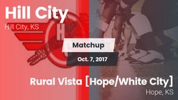Matchup: Hill City High vs. Rural Vista [Hope/White City]  2017