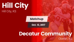 Matchup: Hill City High vs. Decatur Community  2017