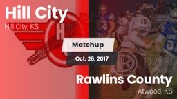 Matchup: Hill City High vs. Rawlins County  2017