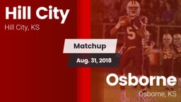 Matchup: Hill City High vs. Osborne  2018