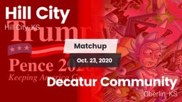 Matchup: Hill City High vs. Decatur Community  2020