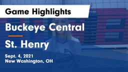 Buckeye Central  vs St. Henry  Game Highlights - Sept. 4, 2021