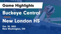 Buckeye Central  vs New London HS Game Highlights - Oct. 20, 2022