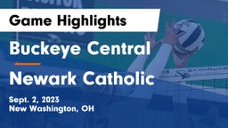 Buckeye Central  vs Newark Catholic  Game Highlights - Sept. 2, 2023