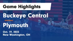 Buckeye Central  vs Plymouth  Game Highlights - Oct. 19, 2023
