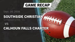 Recap: Southside Christian  vs. Calhoun Falls Charter  2016