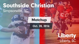 Matchup: Southside Christian vs. Liberty  2016