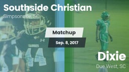 Matchup: Southside Christian vs. Dixie  2017