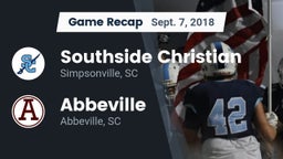 Recap: Southside Christian  vs. Abbeville  2018