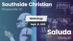 Matchup: Southside Christian vs. Saluda  2018