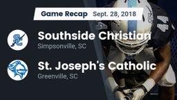 Recap: Southside Christian  vs. St. Joseph's Catholic  2018