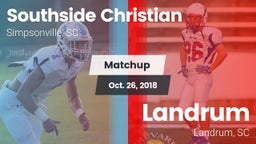 Matchup: Southside Christian vs. Landrum  2018