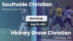 Matchup: Southside Christian vs. Hickory Grove Christian  2019