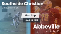 Matchup: Southside Christian vs. Abbeville  2019