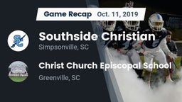 Recap: Southside Christian  vs. Christ Church Episcopal School 2019