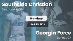 Matchup: Southside Christian vs. Georgia Force 2019