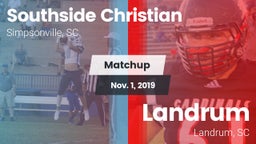 Matchup: Southside Christian vs. Landrum  2019