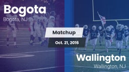 Matchup: Bogota  vs. Wallington  2016