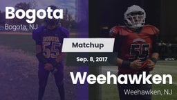 Matchup: Bogota  vs. Weehawken  2017