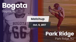 Matchup: Bogota  vs. Park Ridge  2017