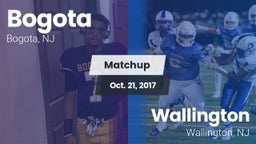 Matchup: Bogota  vs. Wallington  2017