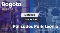 Matchup: Bogota  vs. Palisades Park Leonia  2017