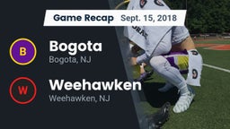 Recap: Bogota  vs. Weehawken  2018