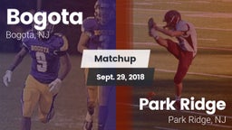 Matchup: Bogota  vs. Park Ridge  2018