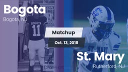 Matchup: Bogota  vs. St. Mary  2018