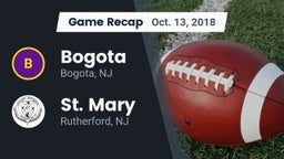 Recap: Bogota  vs. St. Mary  2018