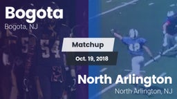 Matchup: Bogota  vs. North Arlington  2018