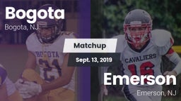 Matchup: Bogota  vs. Emerson  2019