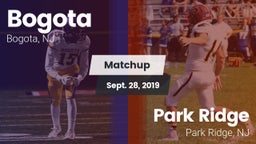 Matchup: Bogota  vs. Park Ridge  2019