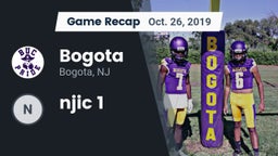 Recap: Bogota  vs. njic 1 2019