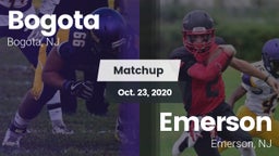 Matchup: Bogota  vs. Emerson  2020