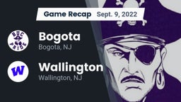 Recap: Bogota  vs. Wallington  2022