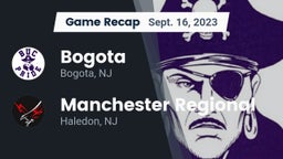 Recap: Bogota  vs. Manchester Regional  2023
