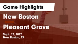 New Boston  vs Pleasant Grove  Game Highlights - Sept. 12, 2022
