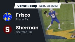 Recap: Frisco  vs. Sherman  2023