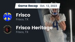 Recap: Frisco  vs. Frisco Heritage  2023