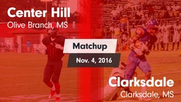 Matchup: Center Hill High vs. Clarksdale  2016