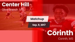 Matchup: Center Hill High vs. Corinth  2017