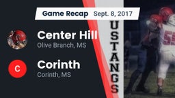 Recap: Center Hill  vs. Corinth  2017